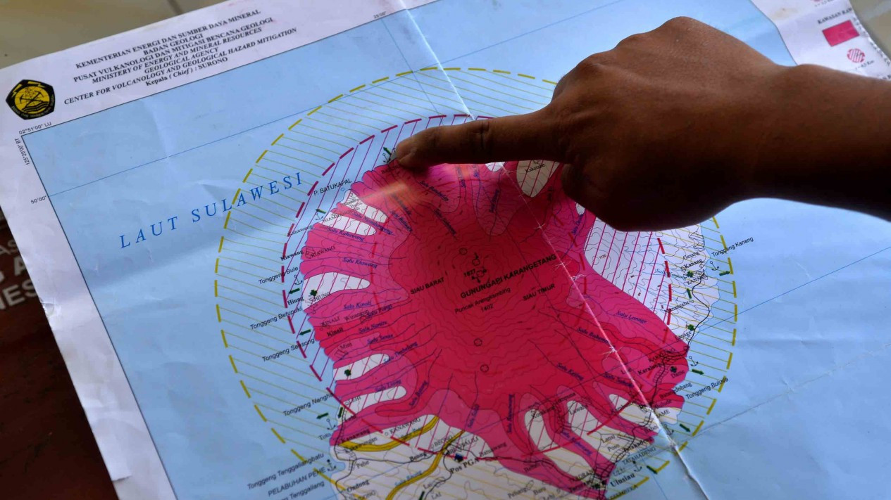 Peta Jalur Evakuasi Desa Salili